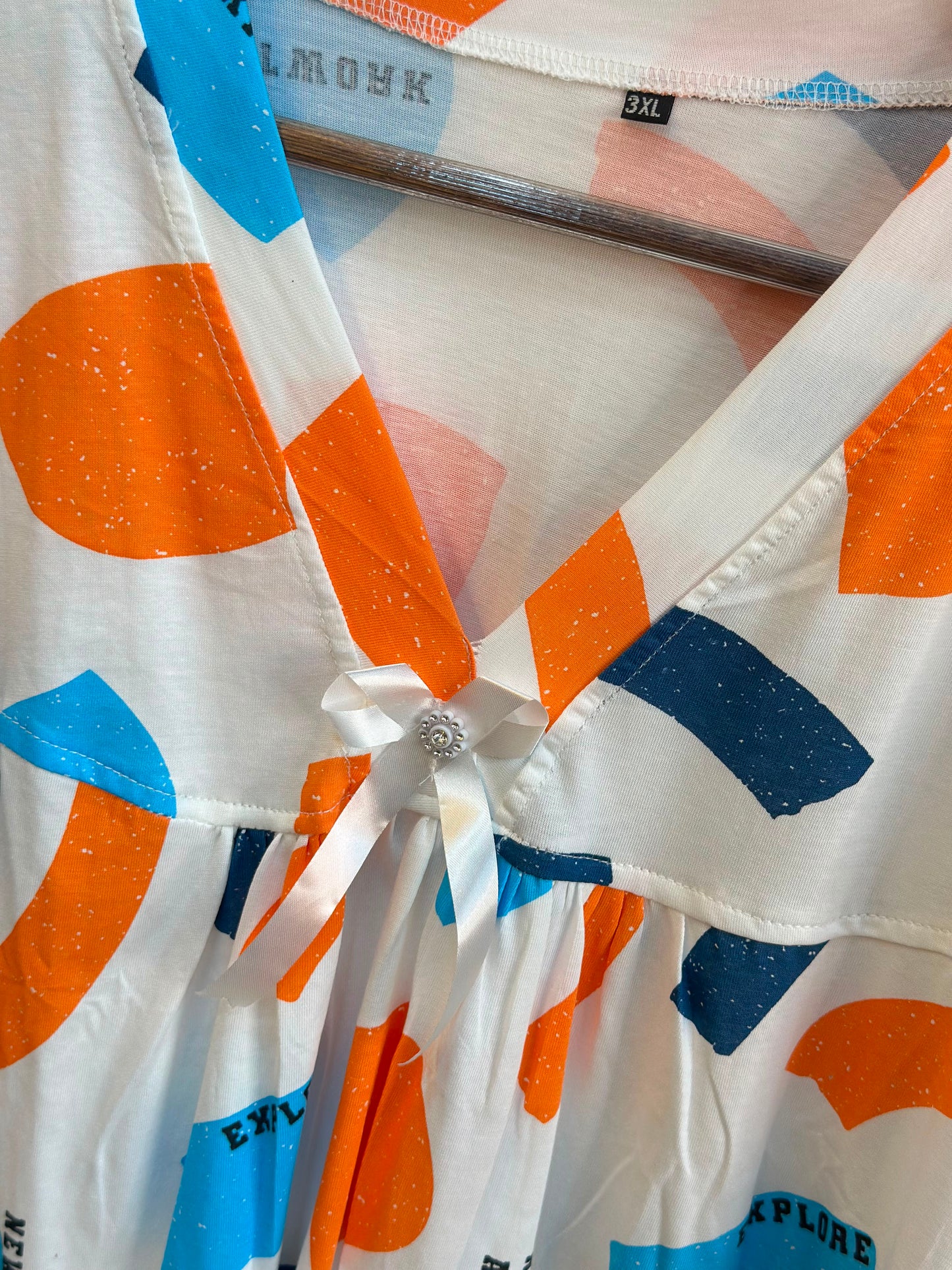 912 Soft Bow Nightwear