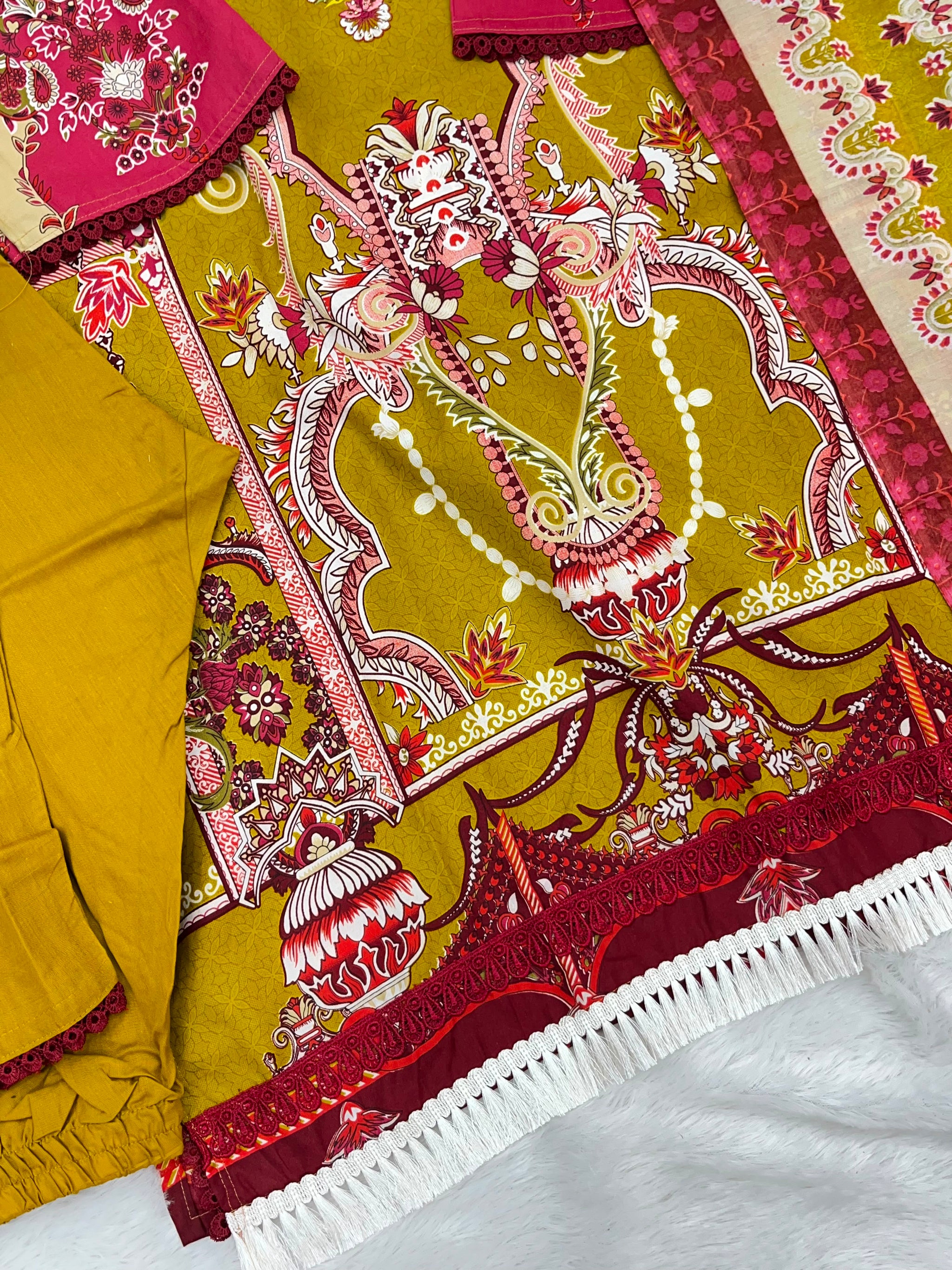 1292 Pakistani Embroidered Suit - Vandana Sobia Nazer