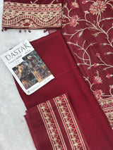 847 Ramsha | Dastak Luxury Chiffon Collection | Q-203 - Unstitched
