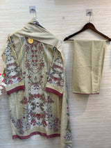 423 Jade Pakistani Embroidery Suit