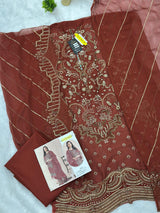 734 Mah-E-Rooh Pakistani Party Wear Unstitched