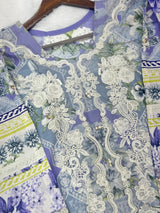 749 Readymade Elaf Pakistani Floral Printed Lawn Suit