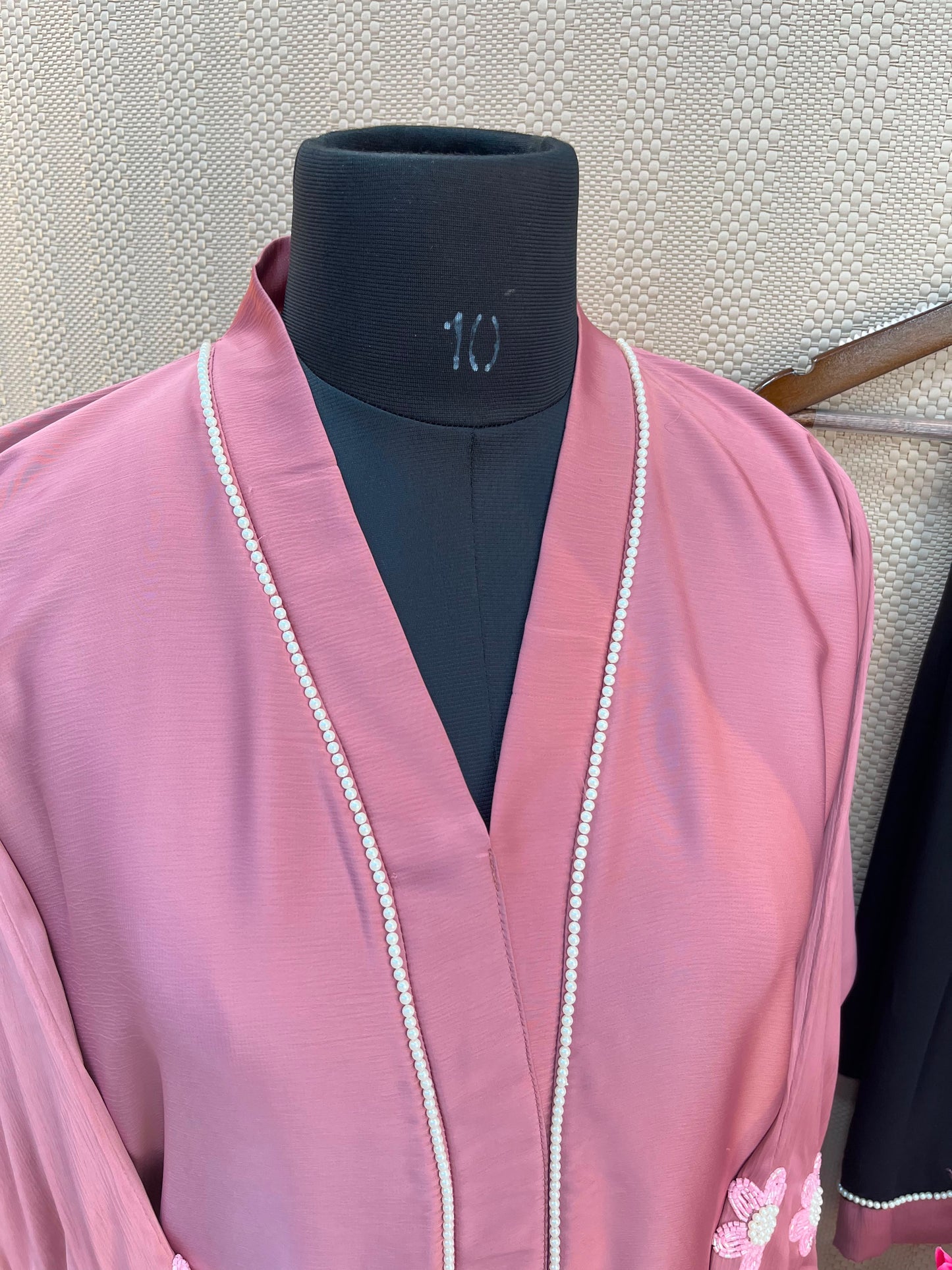 1128 The Premium Abaya -  Rose Mauve