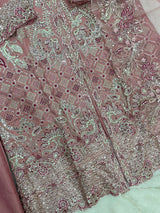 1430 Heavy Pakistani Partywear - Baby Pink