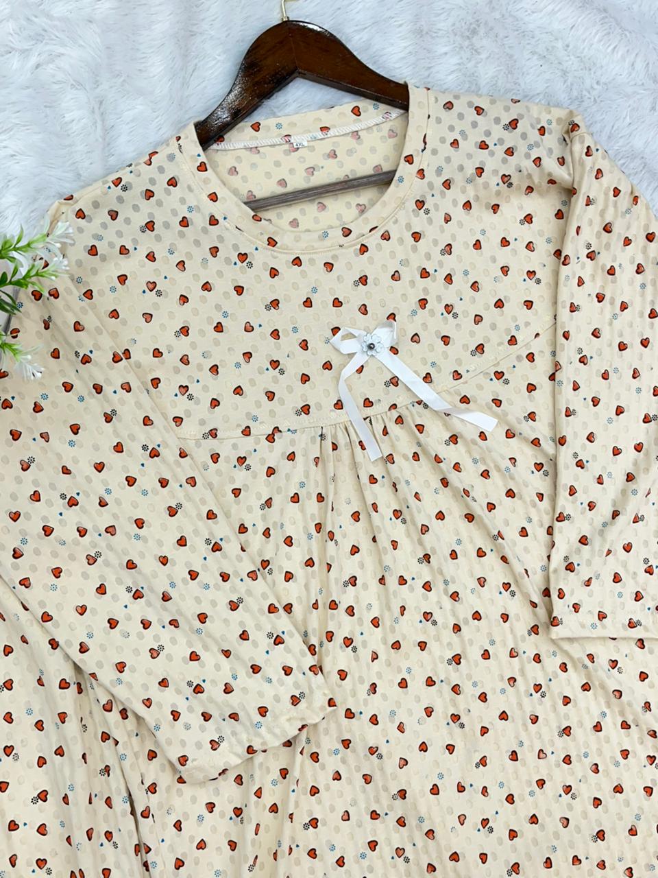 1340 Korean Bow Night Wear