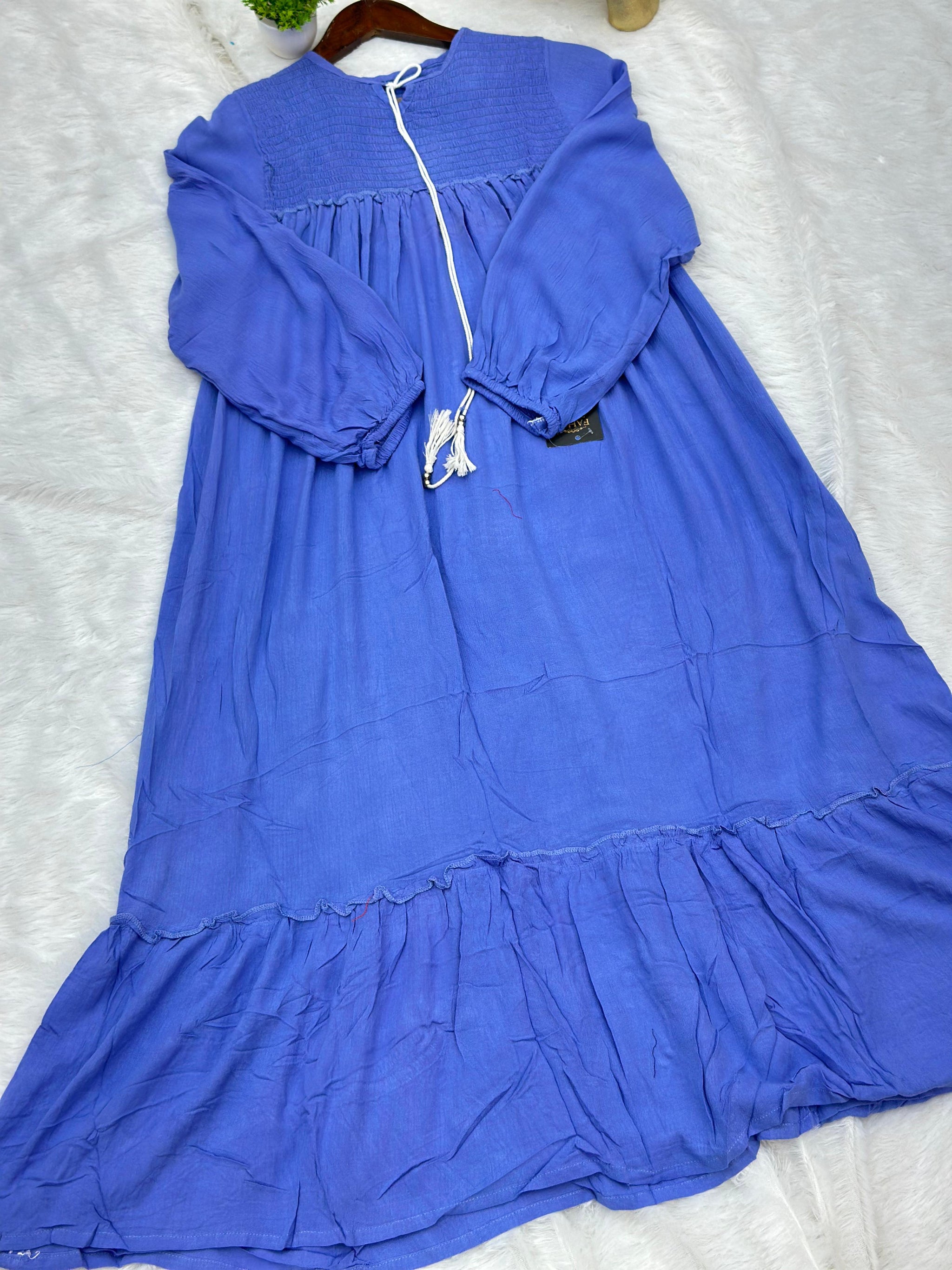 690 Casual Top - Misti Blue