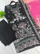 829 Pakistani Lawn Cotton Suit