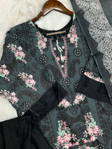 1298 Pakistani Customized Printed Suit