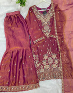 1426 Heavy Pakistani Partywear - Pink