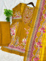 1228 Pakistani Embroidered Suit
