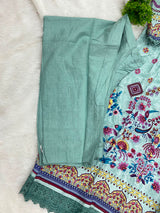 1216 Pakistani Embroidered Suit
