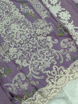 677 Pakistani Lawn Farshi Suit