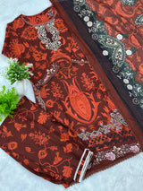 1073 Pakistani Printed Suit