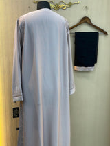 649 The Premium Abaya - Stone Green