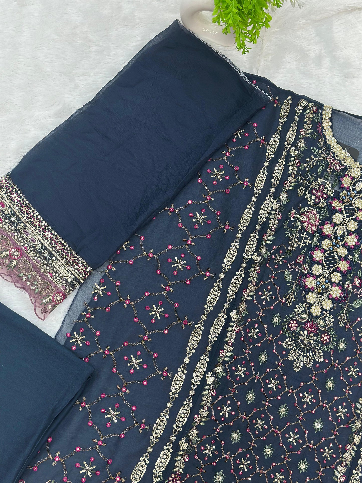 872 Semi-Stitch OG Glamoura Luxury Chiffon Collection