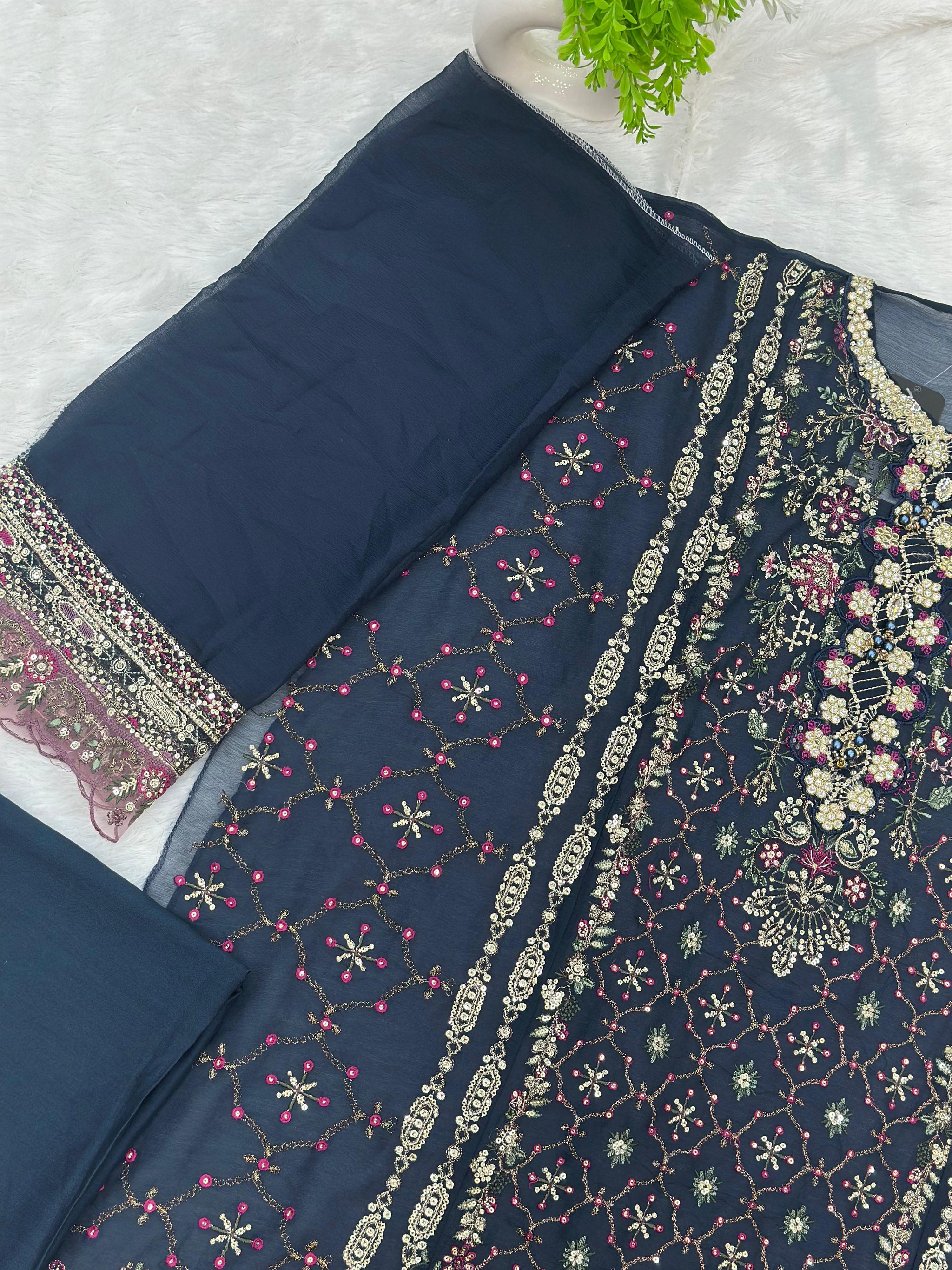 872 Semi-Stitch OG Glamoura Luxury Chiffon Collection