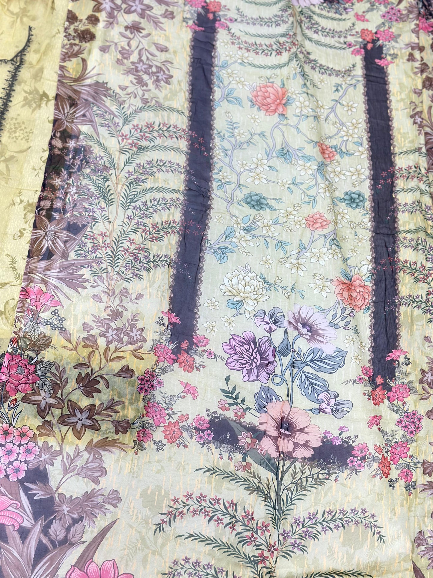 890 Unstitched OG JADE Jasmine Digital Lawn Print 3 pc Collection 