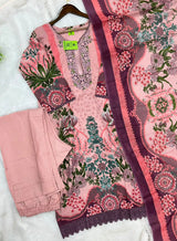 1255 Pakistani Embroidered Suit