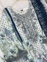 1498 Pakistani Heavy Lawn Suit - 6