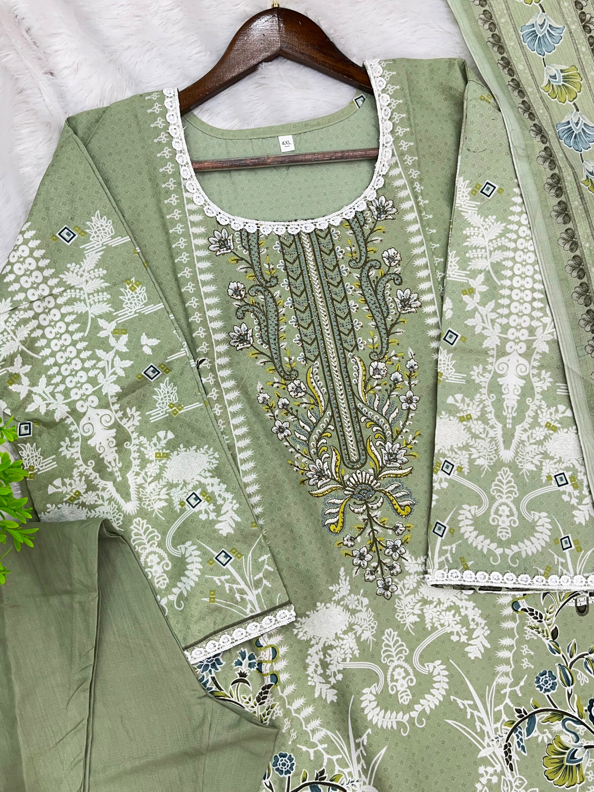 1313 Pakistani Embroidered Suit