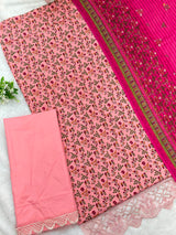 984 Unstitched Casual Lawn Suit