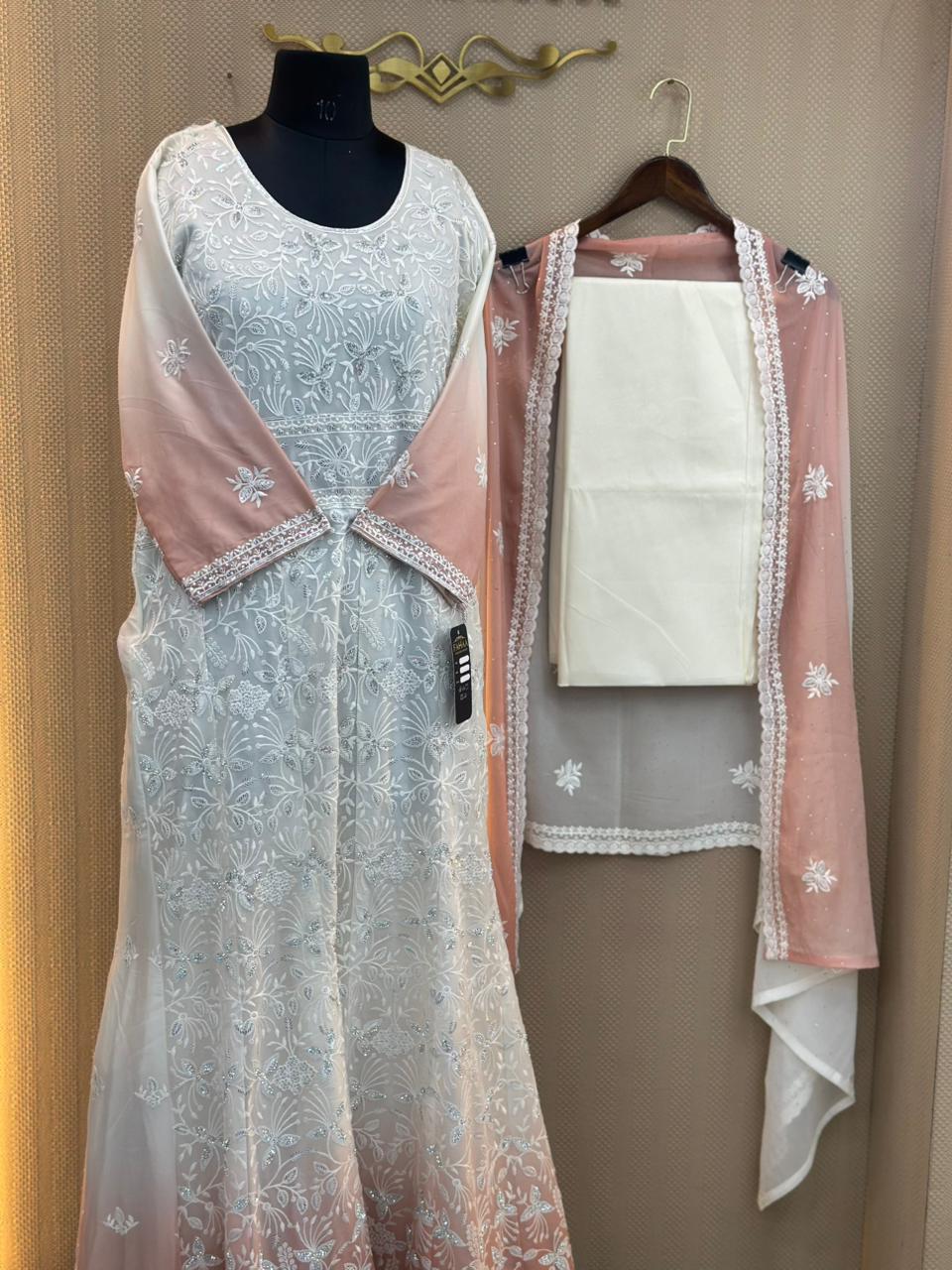 864 Readymade Anarkali Gown