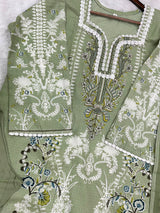1295 Pakistani Embroidered Suit - Vandana Sobia Nazer