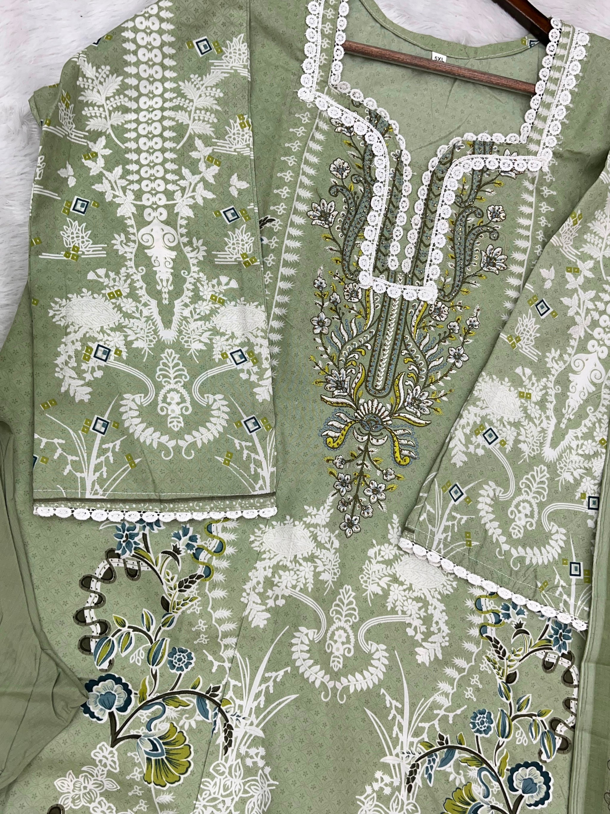 1295 Pakistani Embroidered Suit - Vandana Sobia Nazer