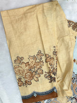 1450 Pakistani Embroidered Suit - Sky Blue