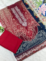 988 Unstitched Jihan Needle Wonder Lawn Suit