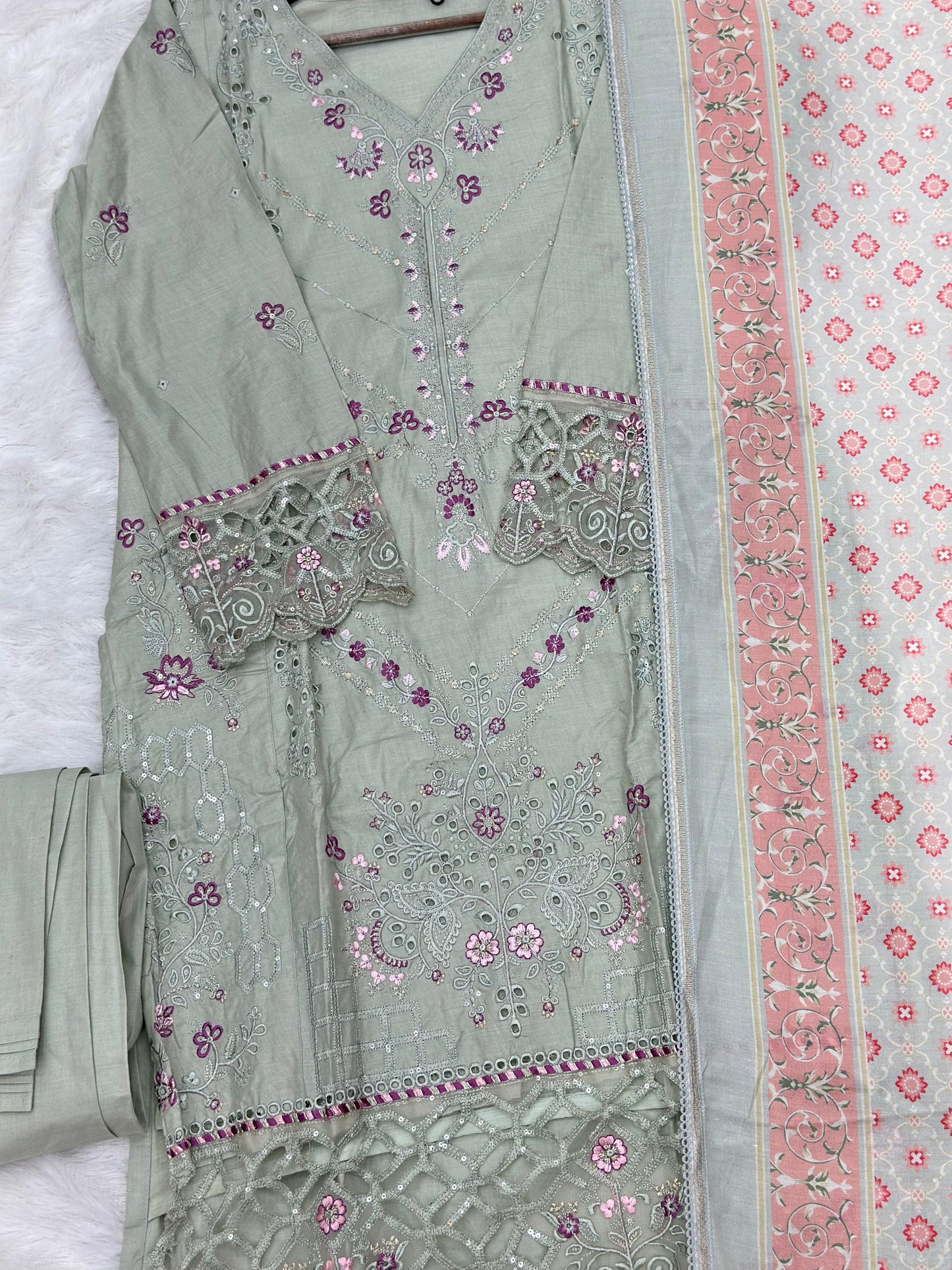 642 Premium Pakistani Lawn Suit
