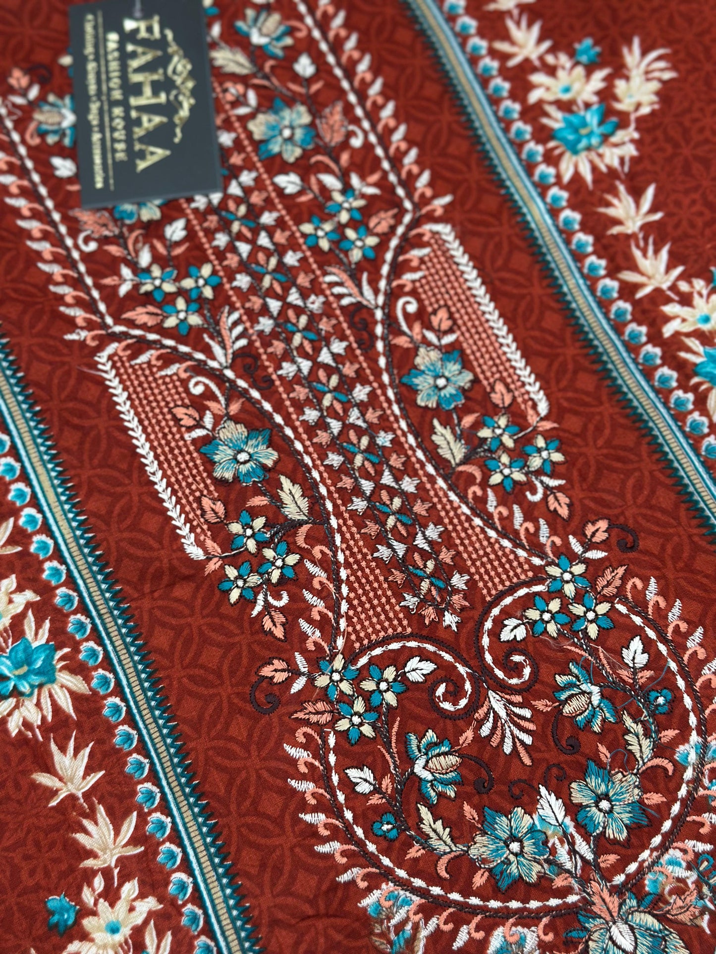 1008 Unstitched Casual Lawn Suit