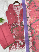 1372 Pakistani Embroidered Lawn Suit
