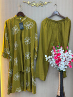 925 Modest Long Coord-Set -  Mustard
