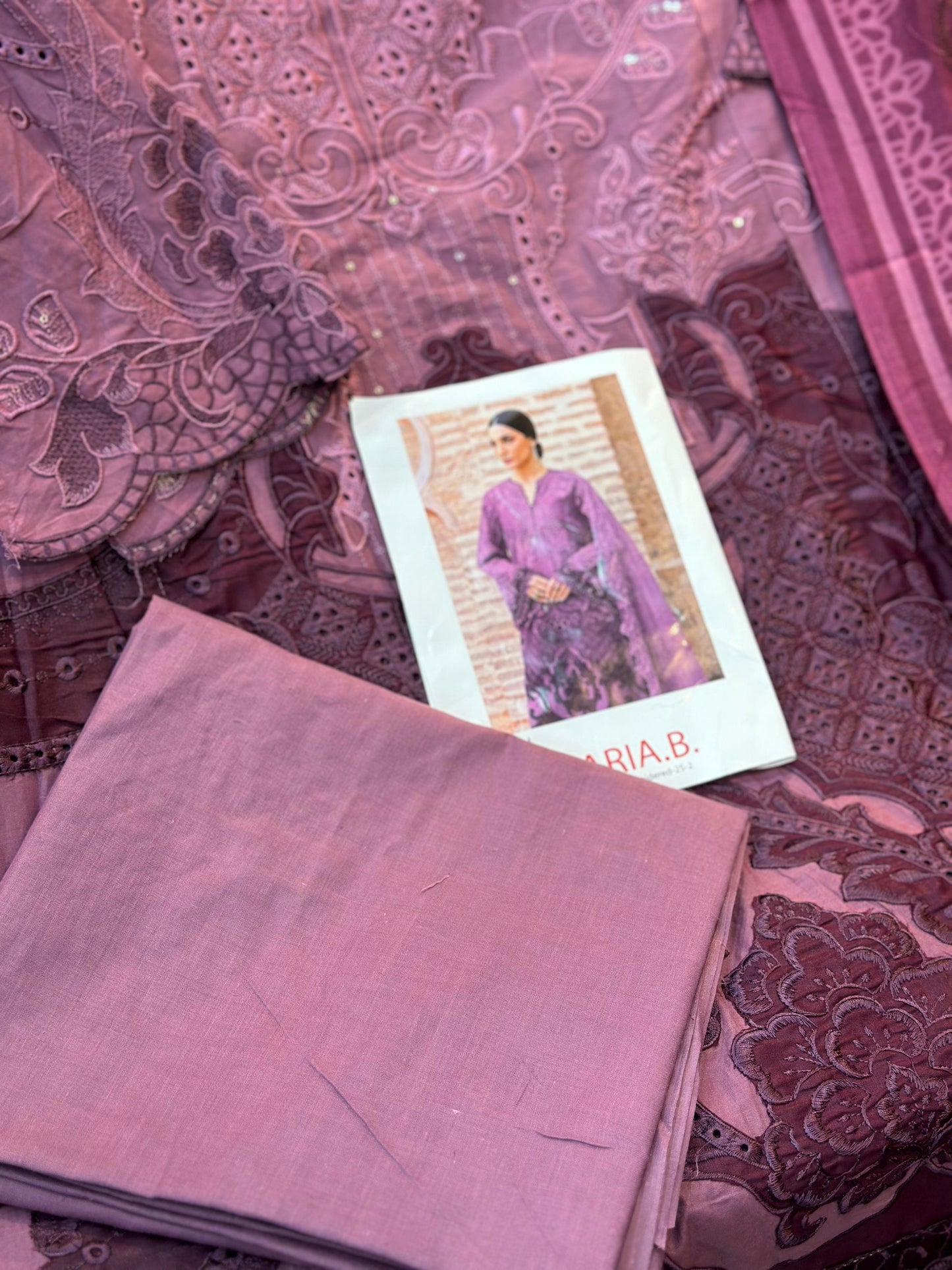 530 Maria-B Unstitched suit