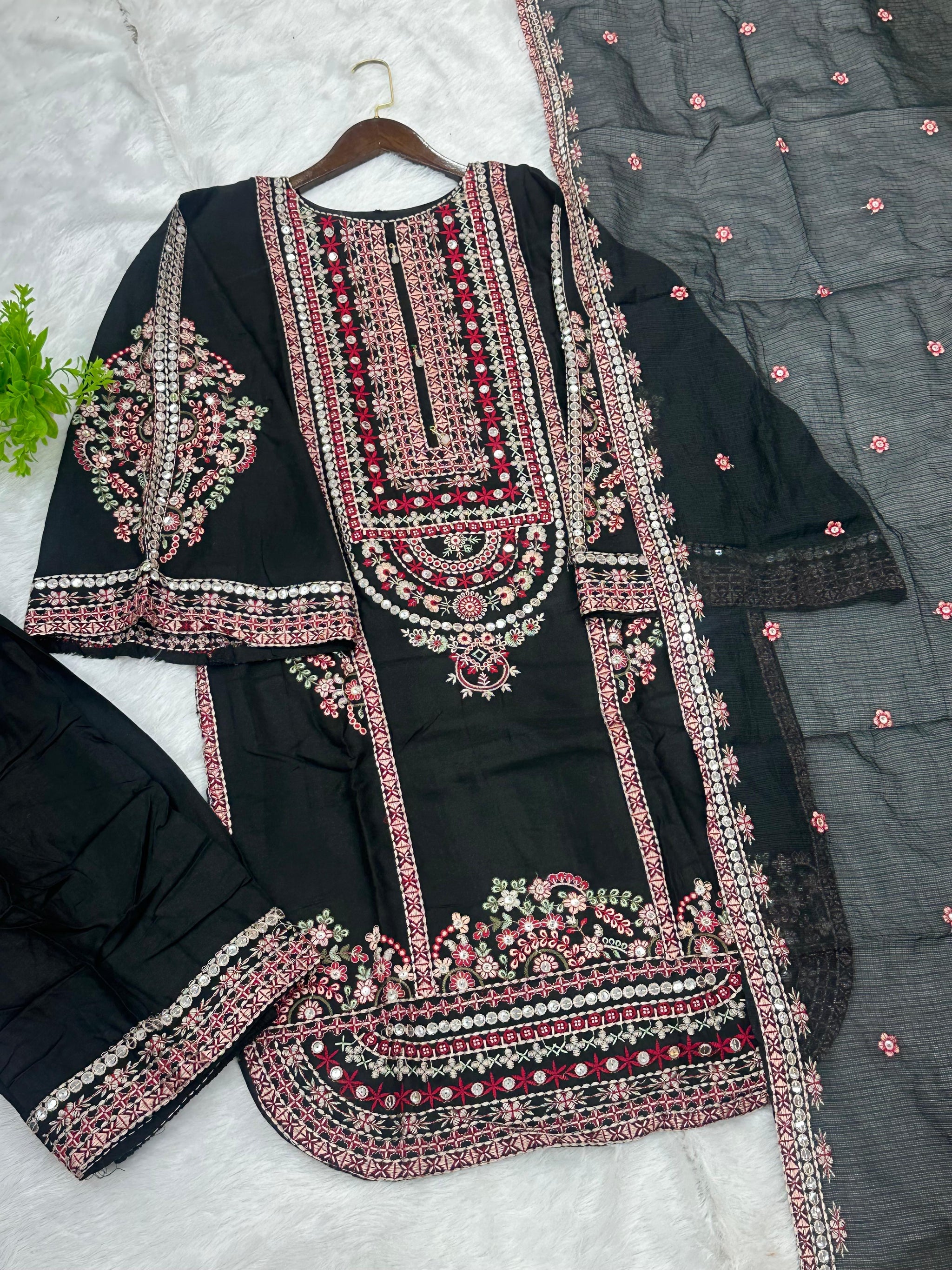 788 Readymade Pakistani Rayom Coord-Set