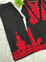 807 Readymade Pakistani 3pc Palazzo Coord-Set