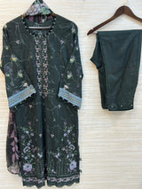 403 Floral Lawn Suit