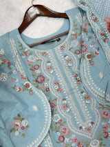 779 Readymade Pakistani Heavy Embroidered Coord-Set