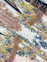 1498 Pakistani Heavy Lawn Suit - 1