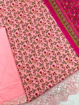 984 Unstitched Casual Lawn Suit