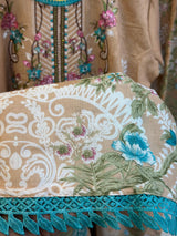 421 Jade Pakistani Embroidery Suit