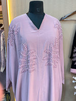 1118 The Premium Abaya - Pale Lavender