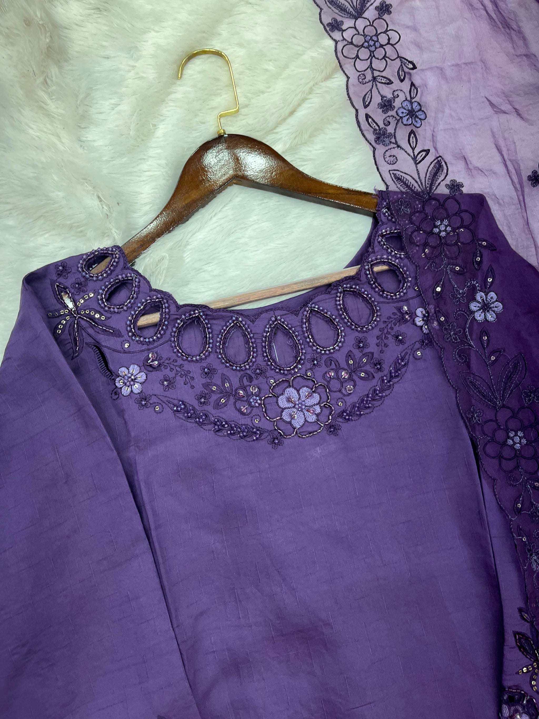 1148 Premium Pakistani Partywear - Purple