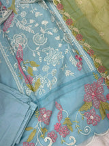 711 Pakistani Heavy Lawn Suit