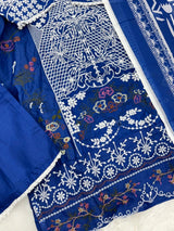1374 Pakistani Embroidered Lawn Suit