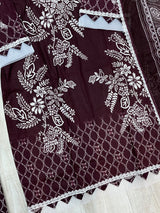 1516 Pakistani Embroidered Suit