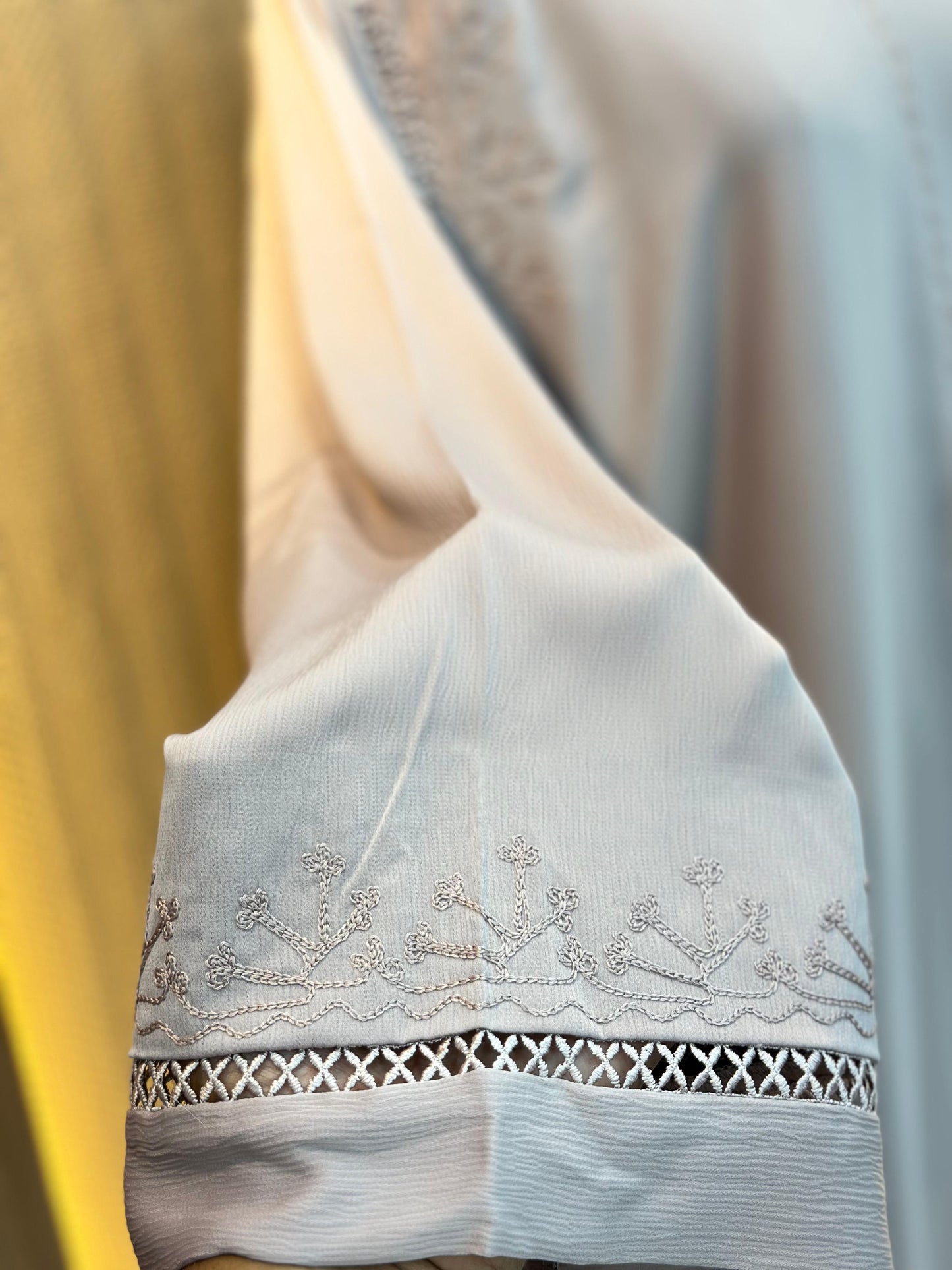 649 The Premium Abaya - Stone Green