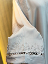 649 The Premium Abaya - Stone Green