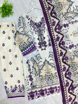 1521 Pakistani Embroidered Suit